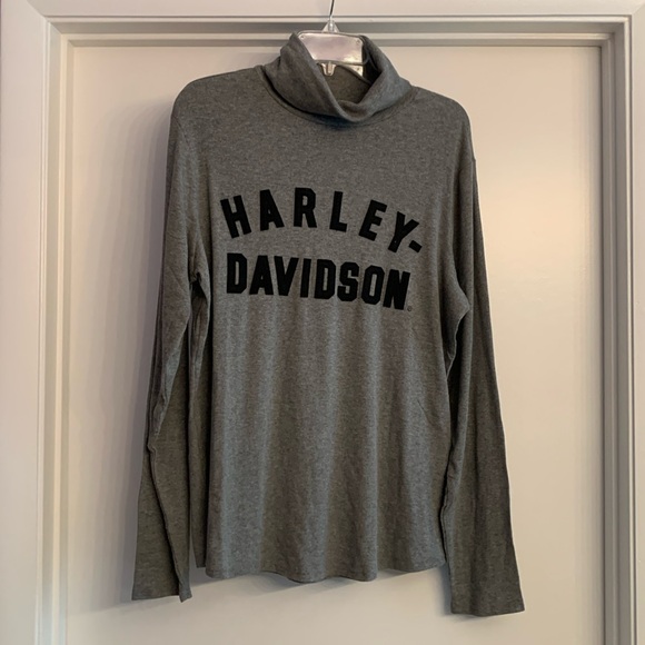 Woman’s Harley-Davidson Rib Turtleneck - Picture 1 of 5